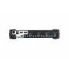 ATEN 4 portu USB 3.0 4K DisplayPort MST KVMP slēdzis, 4096 x 2160 pikseļi, 4K Ultra HD, 4,89 W, melns