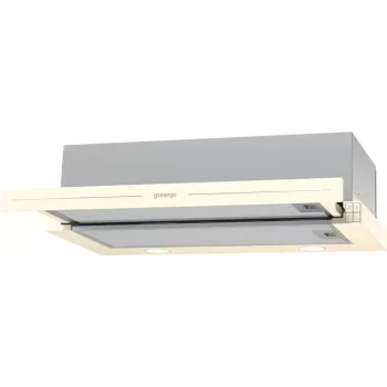Iebūvējamā tvaika nosūcēja Gorenje BHP62CLI, alumīnija filtrs, trokšņa līmenis: D