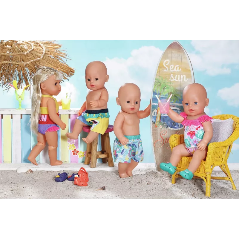 BABY born 828298 leļļu aksesuārs Leļļu peldkostīms
