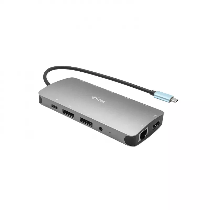 i-tec Metal USB-C Nano 3x displeja dokstacija + Power Delivery 100 W