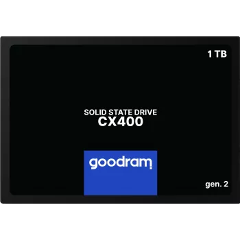 SSD 2.5 collu SATA III GOODRAM CX400 gen.2 — 1.02 TB (1024 GB), 550/500 MB/s, 3D TLC
