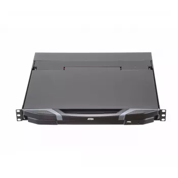 ATEN 18.5 collu divu sliežu USB HDMI-DVI-VGA pilns HD