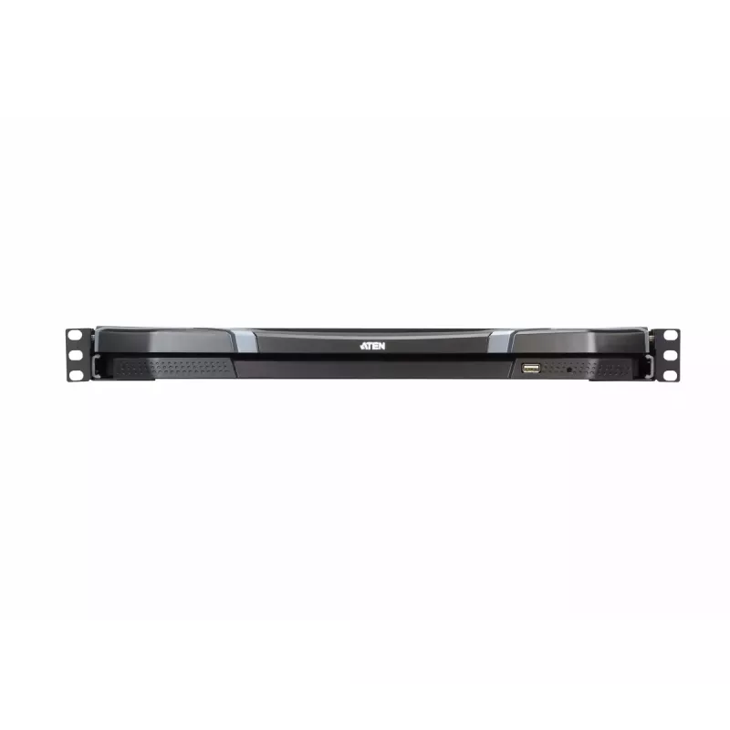 ATEN 18.5 collu divu sliežu USB HDMI-DVI-VGA pilns HD