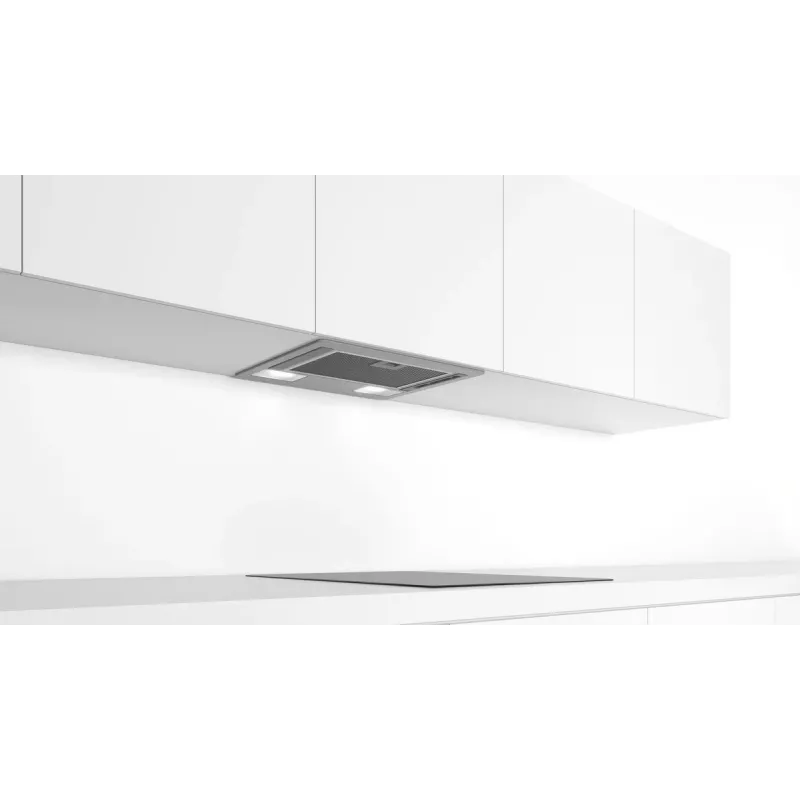 Bosch Serie 2 DLN53AA70 tvaika nosūcējs Iebūvējamais Nerūsējošais tērauds 302 m³/h