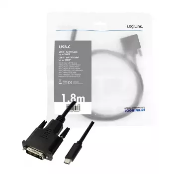 USB grafikas adapteris LogiLink UA0331 melns
