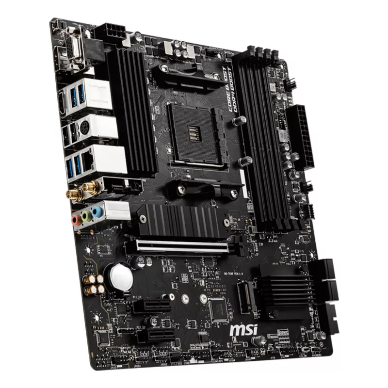 MSI B550M PRO-VDH WIFI mātesplate AMD B550 Socket AM4 micro ATX
