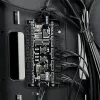 Datora korpuss IBOX Chiron ZH68 Gaming, ATX Midi-Tower, EATX atbalsts, melns, sānu logs, apgaismojums