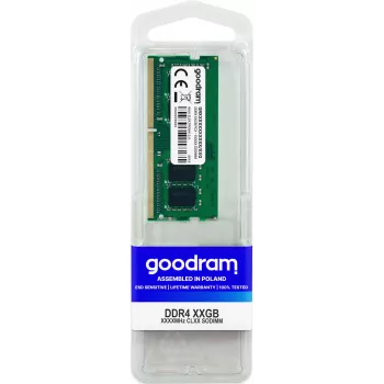 Klēpjdatora DDR4 SO-DIMM atmiņa GOODRAM 8GB 3200MHz 260-pin 1.2V CL22