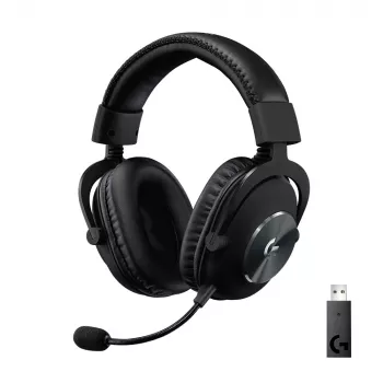 LOGITECH Pro X Wireless Lightspeed Gaming Headset Melns