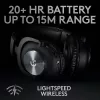 LOGITECH Pro X Wireless Lightspeed Gaming Headset Melns