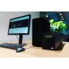 Nepārtrauktās barošanas avots zaļa Cell UPS08 — Line-Interactive 700 W / 230 V, 4× IEC ligzdas, USB, RJ-45, 12 V 7 Ah akumulators, tornis, melns