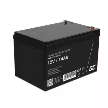 Uzlādējams AGM noslēgts svina-skābes akumulators zaļa Cell AGM08 12 V 14000 mAh, 98×151×95 mm, 3,45 kg