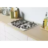 Candy Idea CHG6BR4WX Nerūsējošā tērauda iebūvējamā gāzes plīts virsma 60 cm 4 zonas