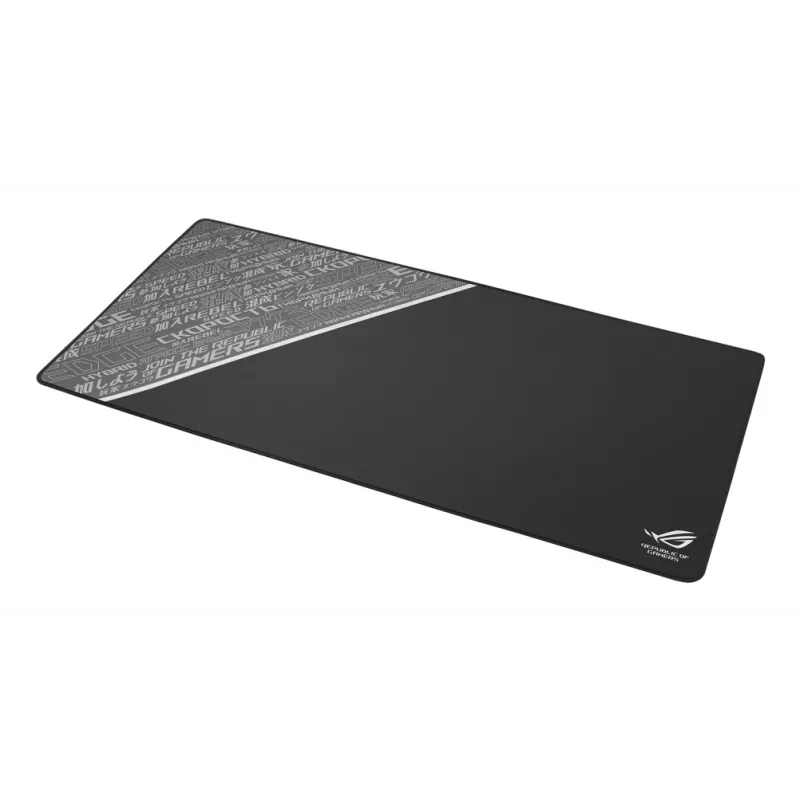 ASUS ROG Sheath BLK LTD spēļu peles paliktnis Melns, Pelēks, Balts
