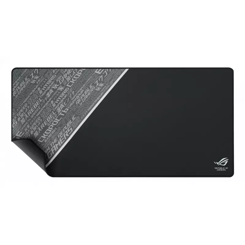 ASUS ROG Sheath BLK LTD spēļu peles paliktnis Melns, Pelēks, Balts
