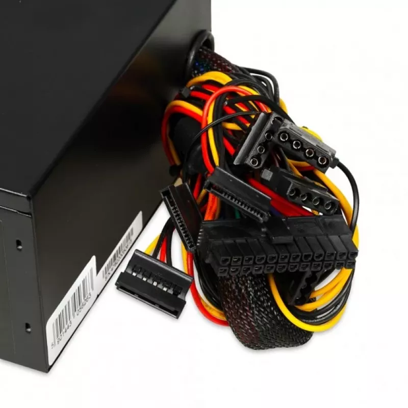 Barošanas bloks IBOX iBox Aurora 500 W 20+4 kontaktu ATX, 140 mm ventilators, balts