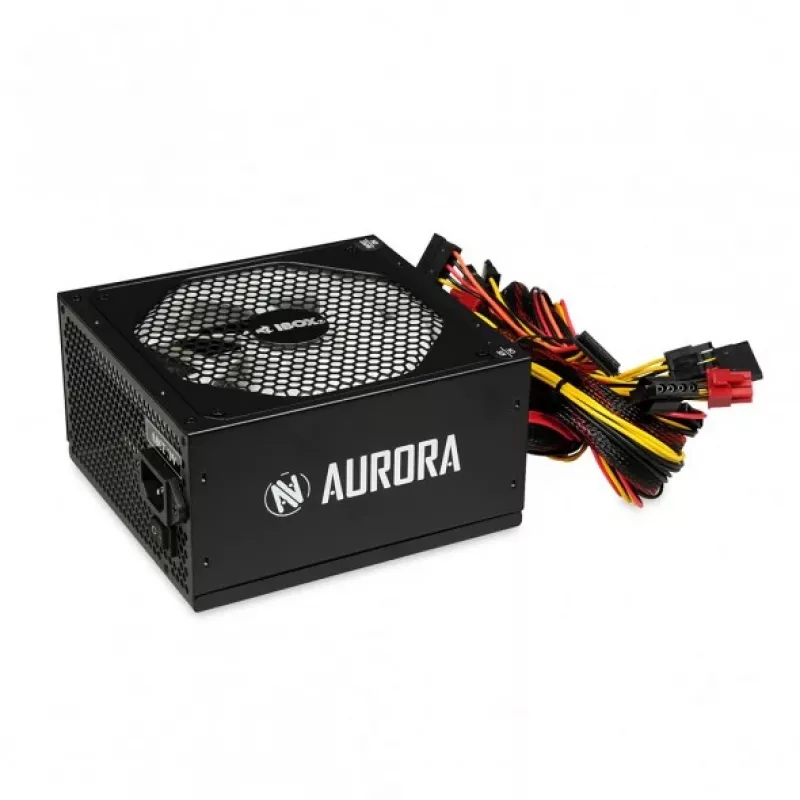 Barošanas bloks IBOX iBox Aurora 500 W 20+4 kontaktu ATX, 140 mm ventilators, balts