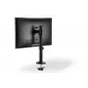 DIGITUS Universāls viena monitora staba stiprinājums 17-32 collām 8 kg (maks.) Melns