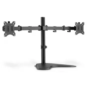 DIGITUS universāls dubultā monitora statīvs 17–32 collas 2x 8 kg (maks.) melns