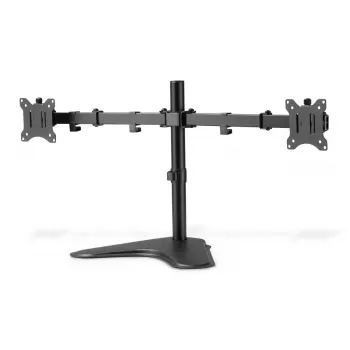 DIGITUS universāls dubultā monitora statīvs 17–32 collas 2x 8 kg (maks.) melns