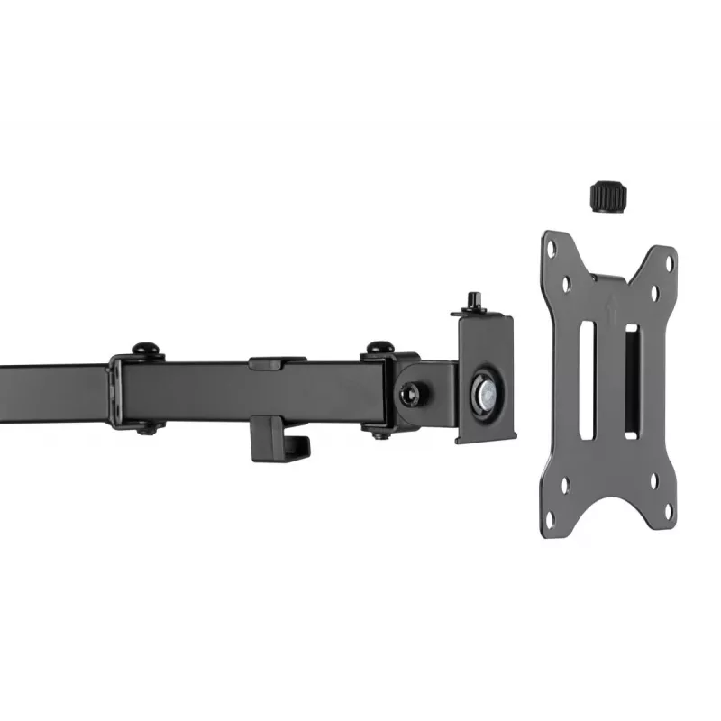 DIGITUS universāls dubultā monitora statīvs 17–32 collas 2x 8 kg (maks.) melns
