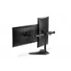DIGITUS universāls dubultā monitora statīvs 17–32 collas 2x 8 kg (maks.) melns