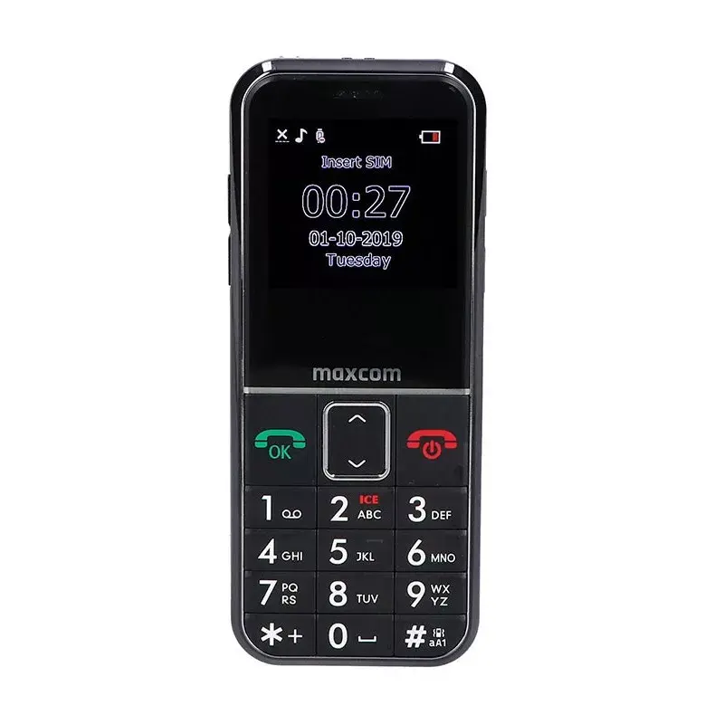 Mobilais tālrunis MaxCom MM730 2,2 collas melns
