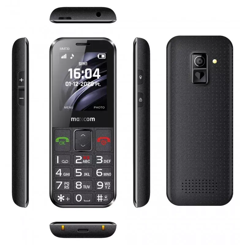 Mobilais tālrunis MaxCom MM730 2,2 collas melns