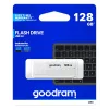 USB zibatmiņa GOODRAM UME2 128 GB USB 2.0 Type-A, balta, 20 MB/s lasīšana, 5 MB/s rakstīšana