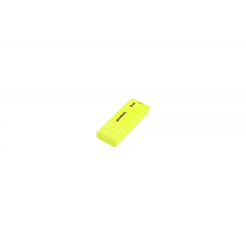USB zibatmiņa GOODRAM UME2 8 GB USB 2.0 Type-A, dzeltena, vāciņa dizains