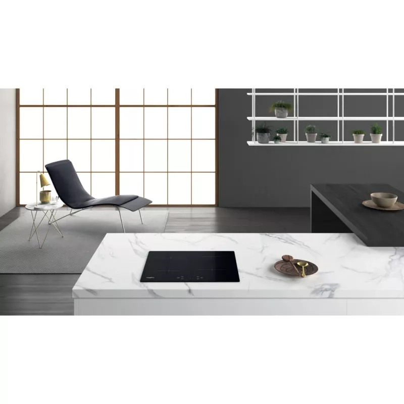 Whirlpool WS Q4860 NE Melns Built-in 60 cm Zone induction hob 4 zone(s)