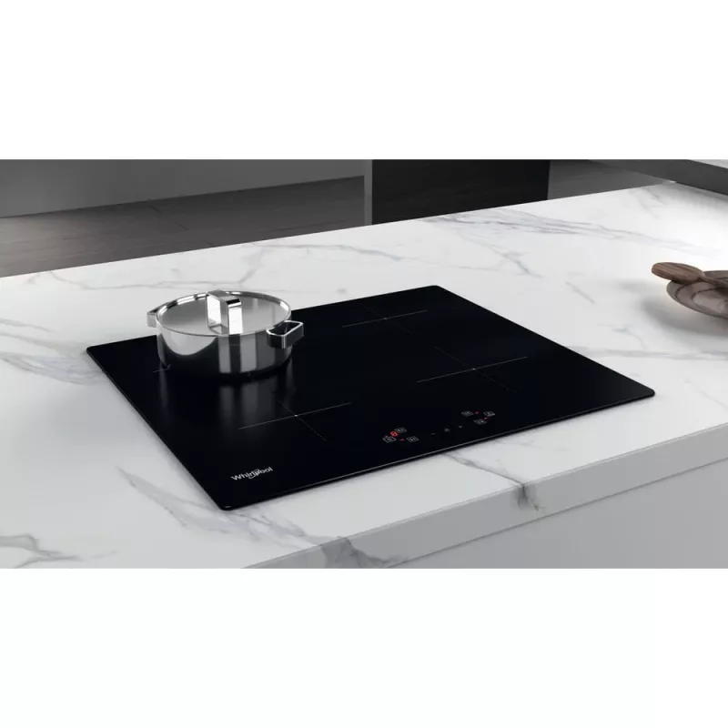 Whirlpool WS Q4860 NE Melns Built-in 60 cm Zone induction hob 4 zone(s)