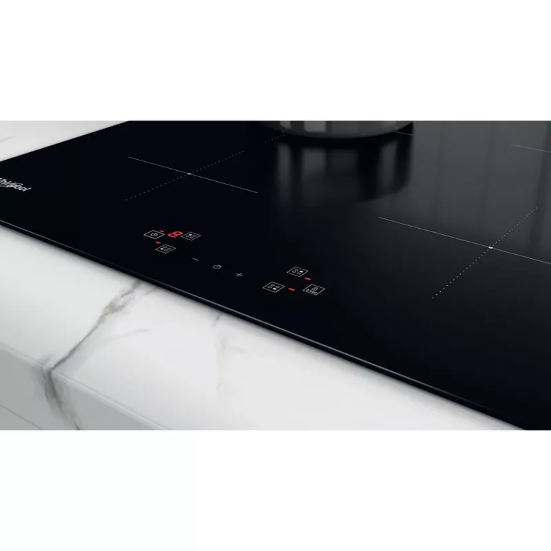 Whirlpool WS Q4860 NE Melns Built-in 60 cm Zone induction hob 4 zone(s)