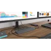i-tec Metāla USB-C ergonomiska 4K 3x displeja dokstacija + barošana 85 W