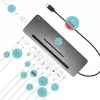 i-tec Metāla USB-C ergonomiska 4K 3x displeja dokstacija + barošana 85 W