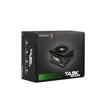 Chieftec Task TPS-600S barošanas bloks 600 W 20+4 kontaktu ATX ATX Melns
