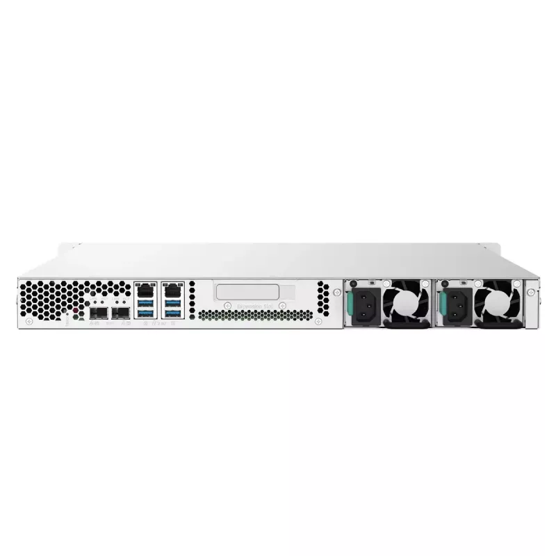 QNAP TS-432PXU-RP NAS Rack (1U) Annapurna Labs Alpine AL-324 2 GB DDR4 0 TB Melns