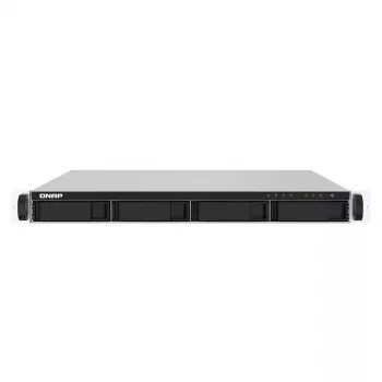 QNAP TS-432PXU NAS Rack (1U) Annapurna Labs Alpine AL-324 2 GB DDR4 0 TB QNAP Turbo System Melns