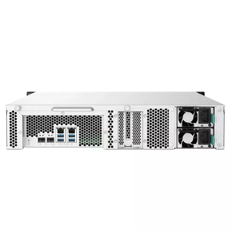 QNAP TS-832PXU-RP NAS Rack (2U) Annapurna Labs AL324 4 GB DDR4 0 TB QNAP Turbo System Melns