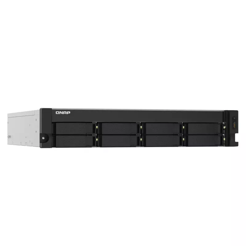 QNAP TS-832PXU-RP NAS Rack (2U) Annapurna Labs AL324 4 GB DDR4 0 TB QNAP Turbo System Melns