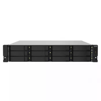 QNAP TS-1232PXU-RP NAS Rack (2U) Annapurna Labs AL324 4 GB DDR4 0 TB QNAP QTS Melns