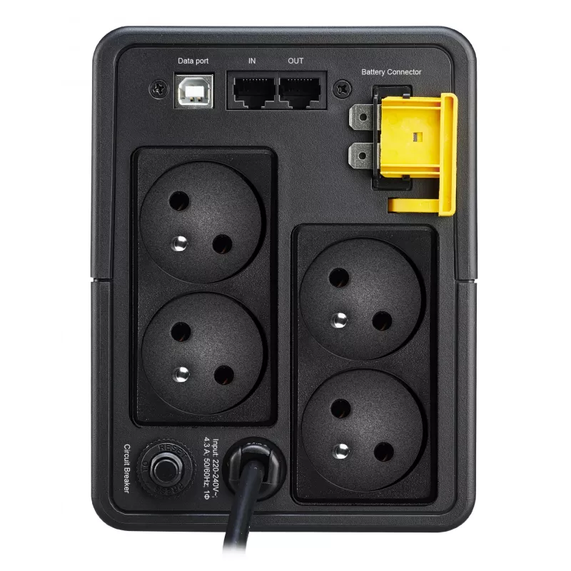APC Back-UPS, 950VA, Tornis, 230V, 4x CEE 7/5 Franču Schuko kontaktligzdas, AVR