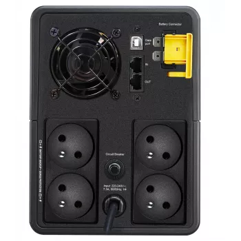 APC Back-UPS, 1600VA, Tornis, 230V, 4x CEE 7/5 Franču Schuko kontaktligzdas, AVR
