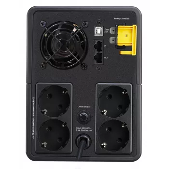 APC Back-UPS, 1600VA, tornis, 230V, 4x CEE 7/7 Schuko kontaktligzdas, AVR
