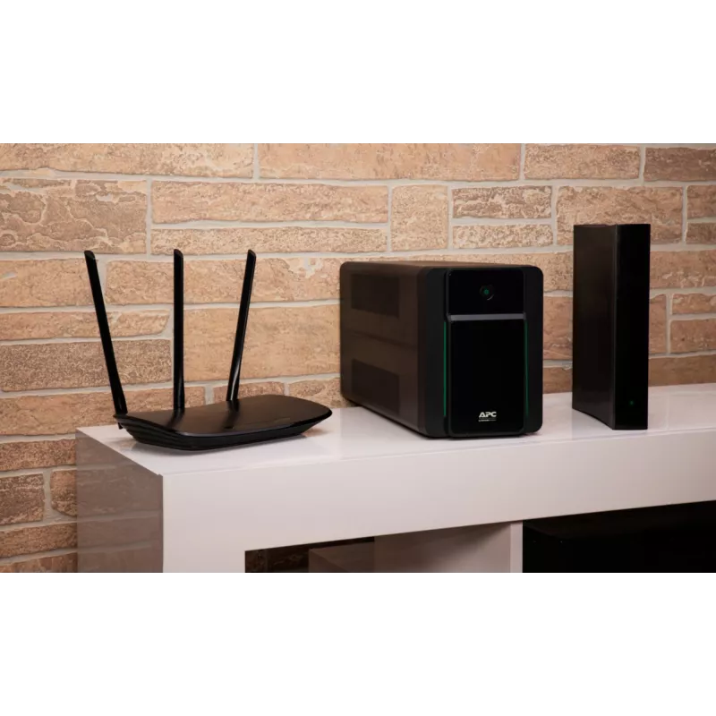 APC Back-UPS, 1600VA, tornis, 230V, 4x CEE 7/7 Schuko kontaktligzdas, AVR