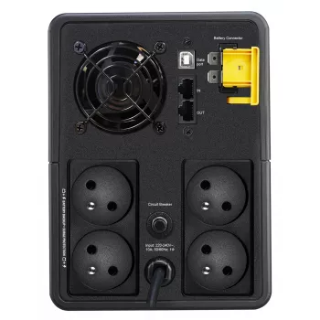 APC Back-UPS, 2200VA, tornis, 230V, 4x CEE 7/5 franču Schuko kontaktligzdas, AVR