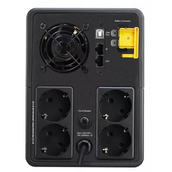 APC Back-UPS, 2200VA, tornis, 230V, 4x CEE 7/7 Schuko kontaktligzdas, AVR