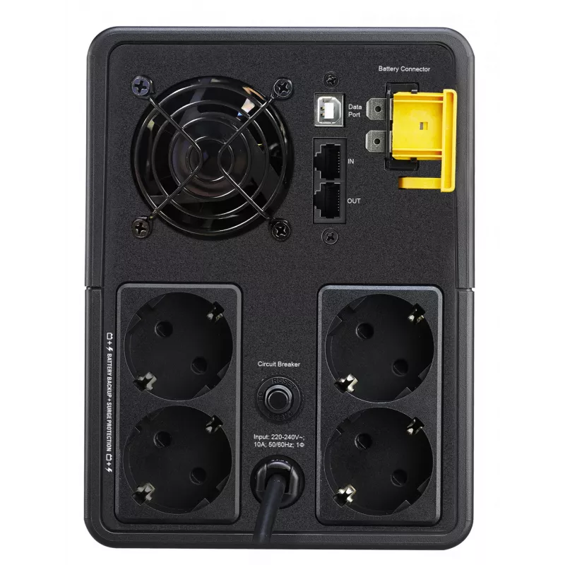 APC Back-UPS, 2200VA, tornis, 230V, 4x CEE 7/7 Schuko kontaktligzdas, AVR