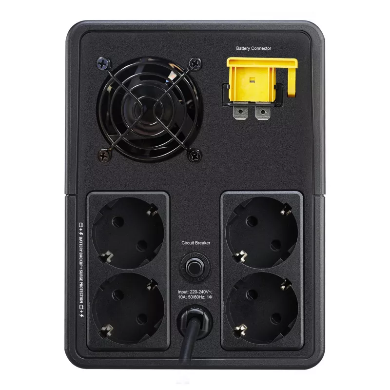 APC Easy UPS nepārtrauktās barošanas avots (UPS) Line-Interactive 2.2 kVA 1200 W 4 AC kontaktligzdas