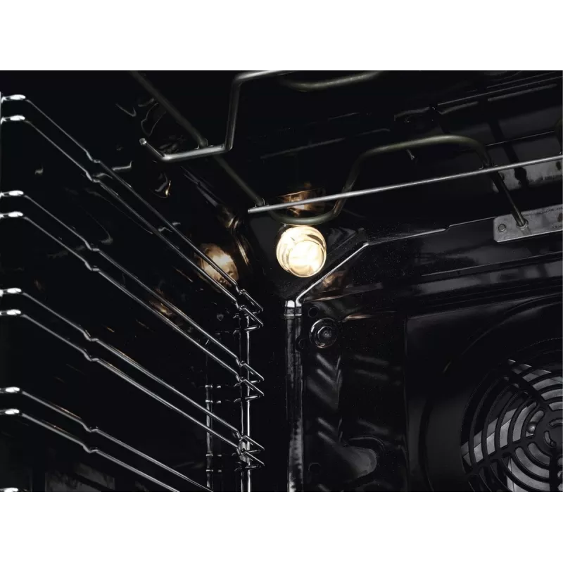 Electrolux EOF3H40X 2790 W Melna, Nerūsējošais tērauds